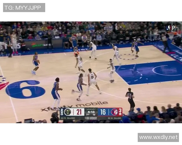 三节战罢掘金VS76人 比分87-93 76人领先